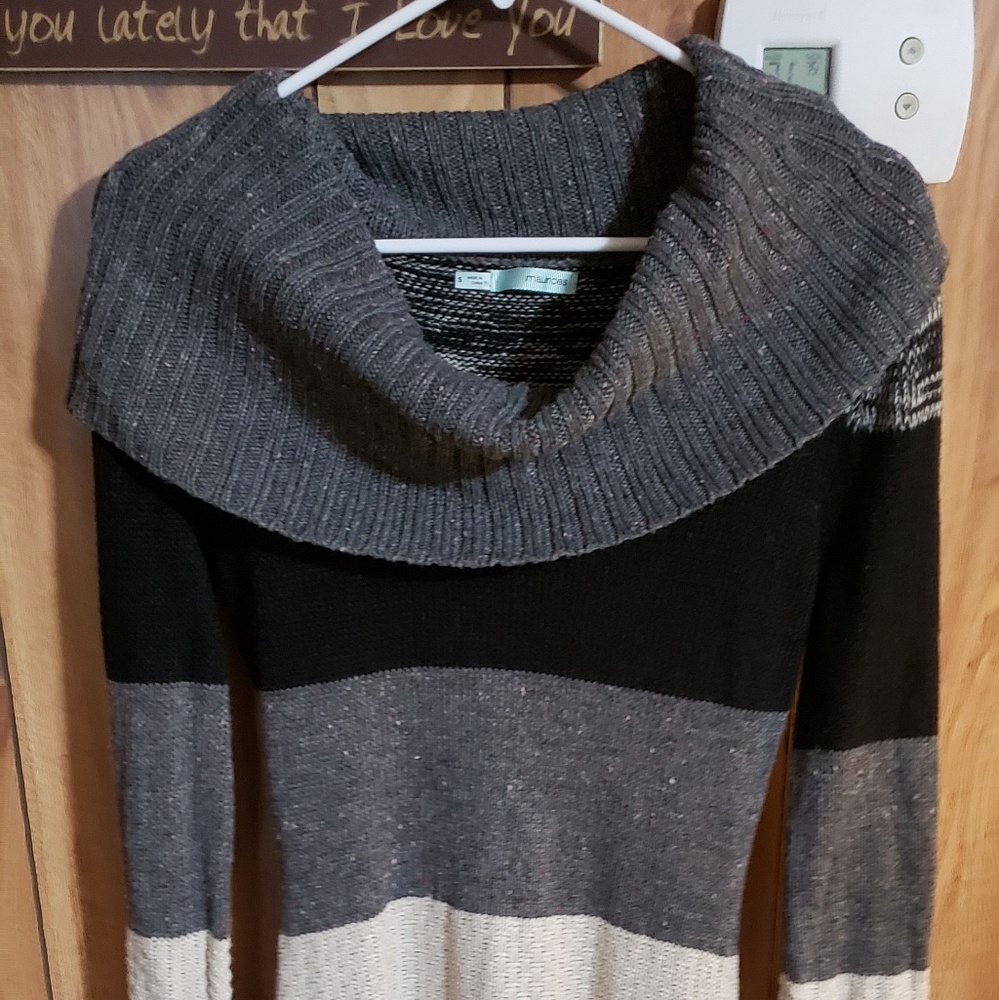 Sweater dress for your Christmas party